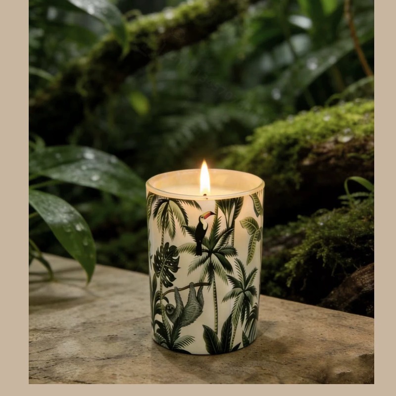 Home Fragrance Luxury - شمعة معطرة في وعاء زجاجي من