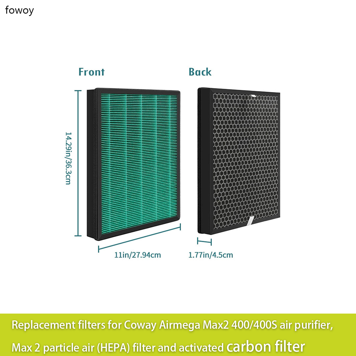 Coway Air Purifier Airmega 400 - فلاتر بديلة لجهاز تنقية الهواء Coway