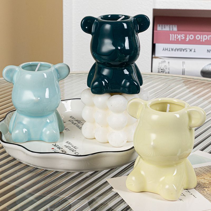 أفضل صديق هدية الدب شكل شمع ال - مراجعة Home Fragrance Best وسعره