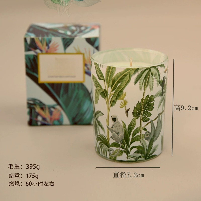 شمعة معطرة في وعاء زجاجي من شم - مراجعة Home Fragrance Luxury وسعره