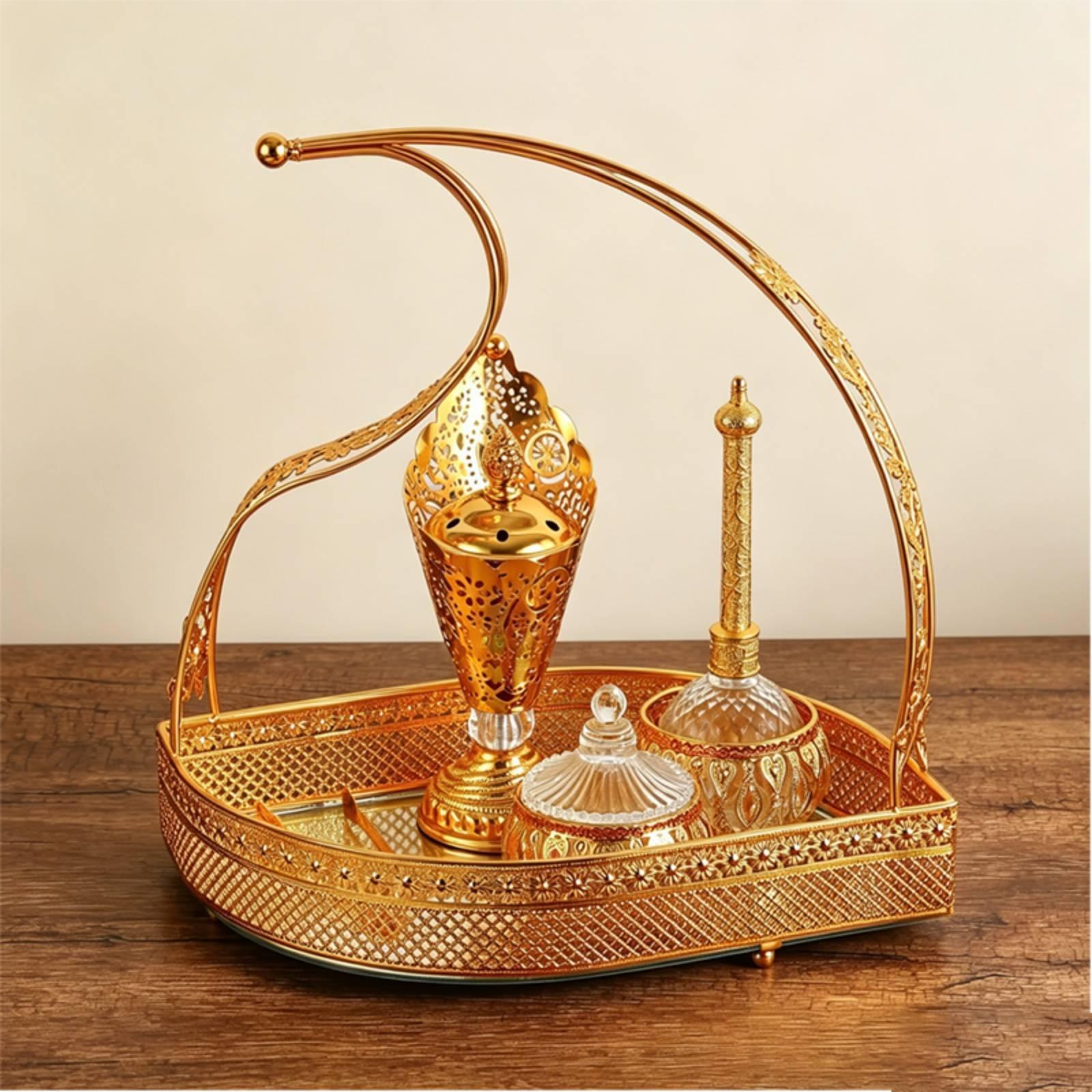 مجموعة صواني عطرية مزخرفة من 5 - مراجعة Home Fragrance Luxury وسعره