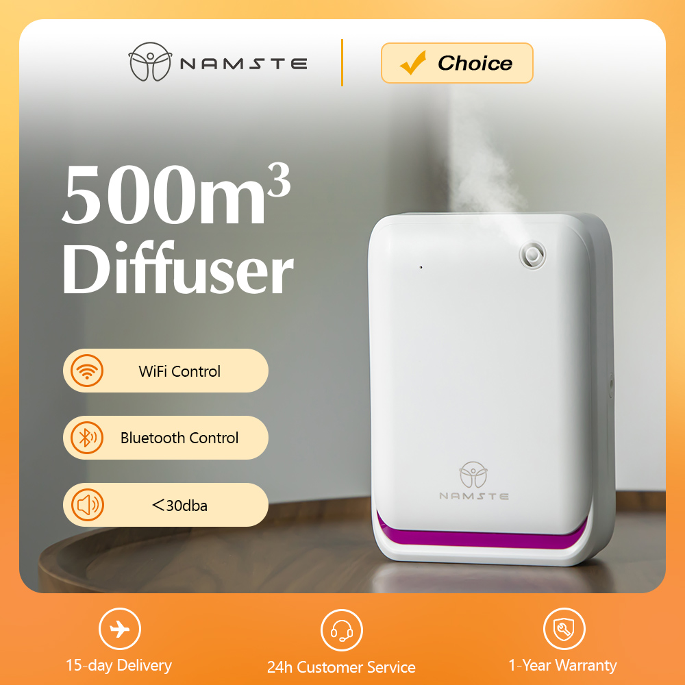 NAMSTE 500m3 غرفة كبيرة الروائ - مراجعة Home Fragrance Diffusers وسعره